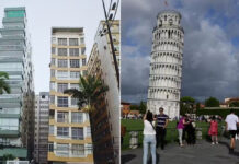 Turista compara prédios tortos de Santos a Torre de Pisa: ‘surreal ver pessoas morando nesses prédios’