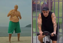 MC Bin Laden perdeu 50 kg antes de entrar no BBB 24 e nutricionista nota empenho na casa; veja antes e depois