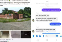 Troca de conversas mostra dona de imóvel marcando visita com golpista para desmascará-lo