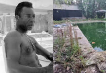 Mansão de Pelé em estado de abandono foi cenário de série sobre o Rei e de festas com amigos e famosos