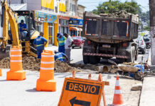 Itanhaém inicia obras de drenagem e pavimentação no Centro
